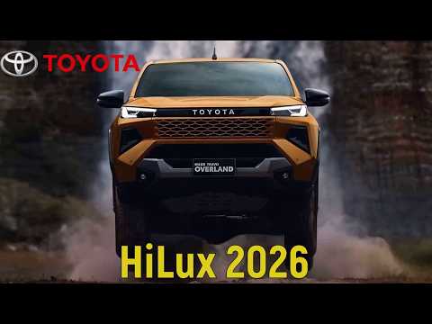 Видео: Новое поколение Toyota Hilux 2026: первые подробности!