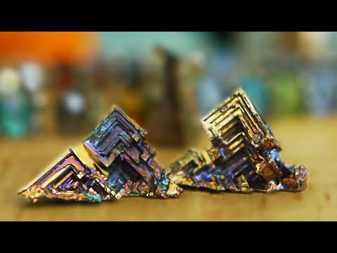 Видео: ВЫРАСТИЛ КРИСТАЛЛЫ ВИСМУТА в ДОМАШНИХ УСЛОВИЯХ