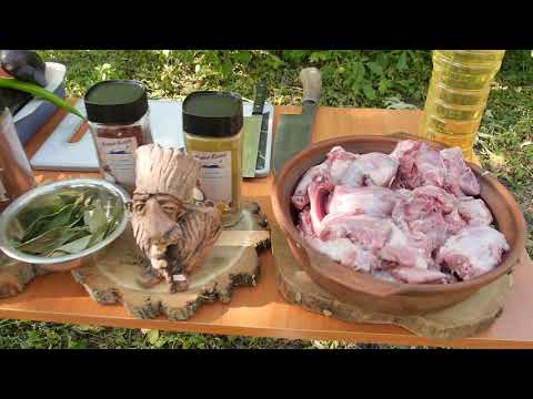 Видео: БЛЮДО ОХОТНИКА. Сурок Байбак тушеный с овощами в казане от КУЛИНАР КАВКАЗА