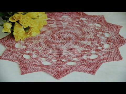 Видео: ПРОСТО и ЛЕГКО связать такую - одно удовольствие! КРАСИВАЯ САЛФЕТКА КРЮЧКОМ. СХЕМА. ЗАВЕРШАЮЩАЯ 3 ч.
