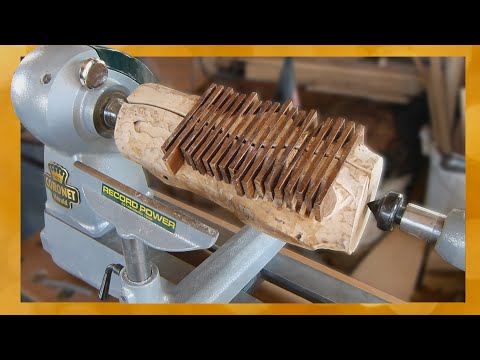 Видео: Woodturning.Что можно сделать из треснувшего полена. Токарка