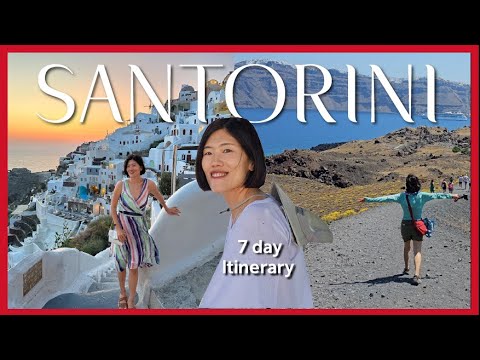 Видео: Полный 7-дневный маршрут по Санторини 2024 l Лучшие развлечения на Санторини для первого посещени...