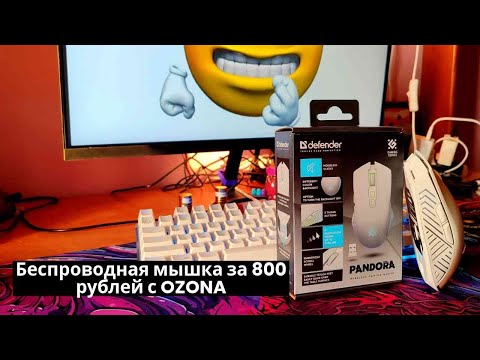 Видео: Купил мышку Defender Pandora за 800 рублей с OZON