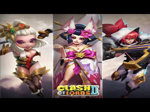 Видео: Clash of Lords 2 — руководство по бесплатной игре — лучшая настройка героев для новичков