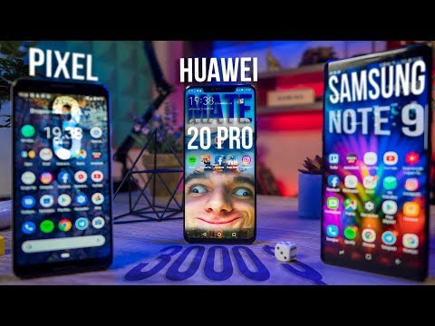 Видео: ОБЗОР Huawei Mate 20 PRO - напичкан всем. Сравнение Pixel 3 и Samsung Note 9