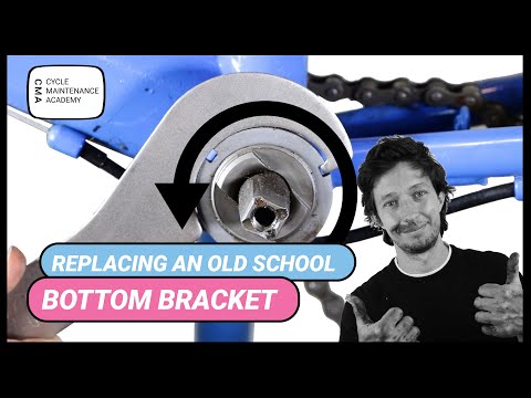 Видео: Замена каретки старого образца (также называемой чашечно-конусной кареткой)