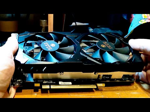 Видео: Распаковка и тест HUANANZHI RX 580 8G с AliExpress