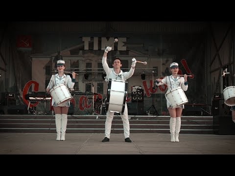 Видео: Шоу-группа барабанщиц ЗКНТ ат "Фейерверк". 12.06.2019.