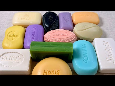 Видео: ASMR soap cutting 💛 Резка мыла АСМР