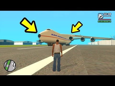 Видео: ЭТО САМЫЙ БОЛЬШОЙ САМОЛЁТ В GTA SAN ANDREAS!!!