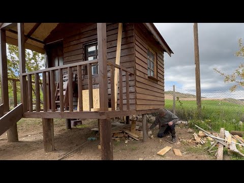 Видео: Деревянный дом из сосны - Строительство деревянного дома - Полное видео