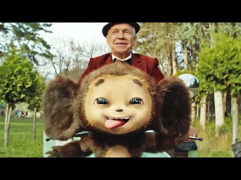 Видео: Мотороллер муравей крокодила Гены, из фильма ЧЕБУРАШКА 2