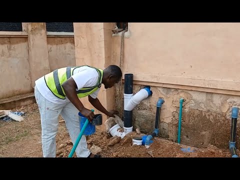 Видео: Цена на монтаж бескамерных сантехнических работ, подключение к бакам и поглотителям в Бенин-Сити.