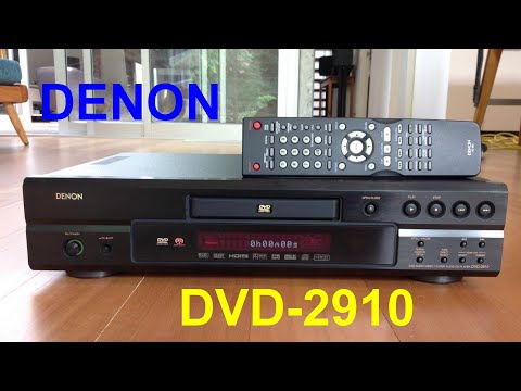 Видео: DENON DVD-2910 обзор и сравнение с DVD-3910