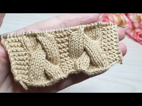 Видео: Косы спицами