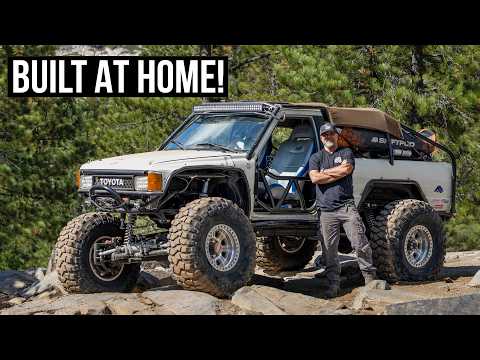 Видео: Он превратил Toyota 4Runner за 5500 долларов в настоящего зверя, способного ползать по скалам