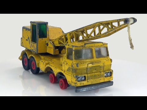 Видео: Matchbox King Size № К-12. Реставрация автокрана модели Scammell.