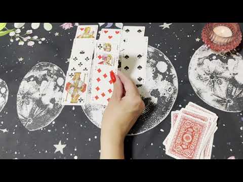 Видео: Червонная дама. Гадание на игральных картах