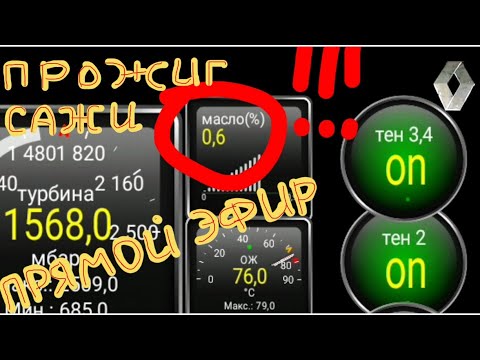 Видео: Чистка сажевого регенирация в прямом эфире