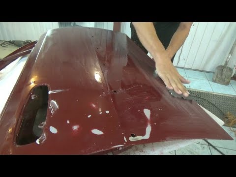 Видео: Немного косячная Б/У дверь, максимально быстрая подготовка к покраске.