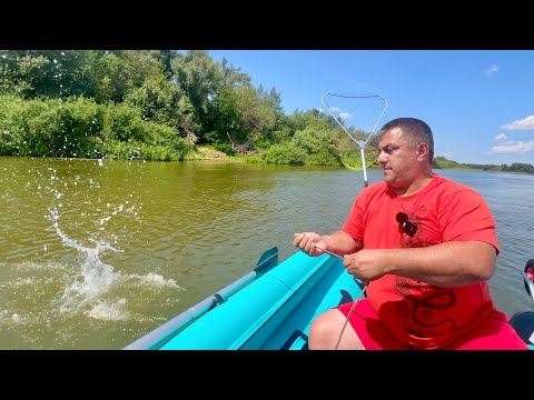 Видео: Поймали И Приготовили Вкусный Ужин Из Рыбы! Купил лодку - GLADIATOR 450 , Семья в восторге!