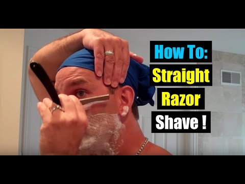 Видео: Узнайте, как бриться опасной бритвой. Краткое руководство. #опасная #бритва #бритье #инструкция @...