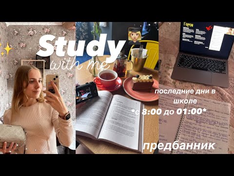 Видео: 👩🏼‍🎓Последние учебные дни в школе| Дневник выпускницы |Учись со мной,стади виз ми,мотивация