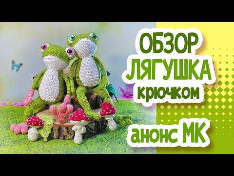 Видео: ОБЗОР. Лягушка крючком. Анонс МК.