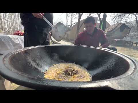 Видео: Как готовят Ферганский плов. Узбекистан.