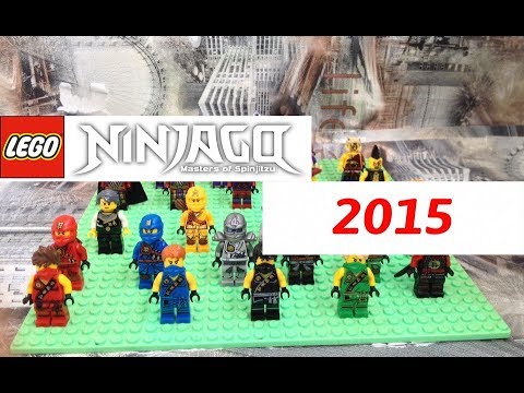 Видео: LEGO Ninjago ВСЕ фигурки 2015 года первого полугодия ЛЕГО Ниндзяго