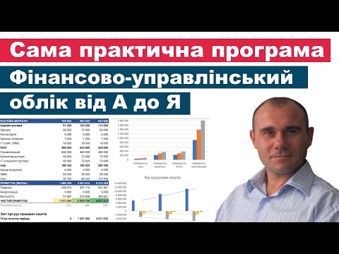 Видео: Практична програма - Фінансово управлінський облік (P&L, Cash flow, Баланс). Фінансова модель.