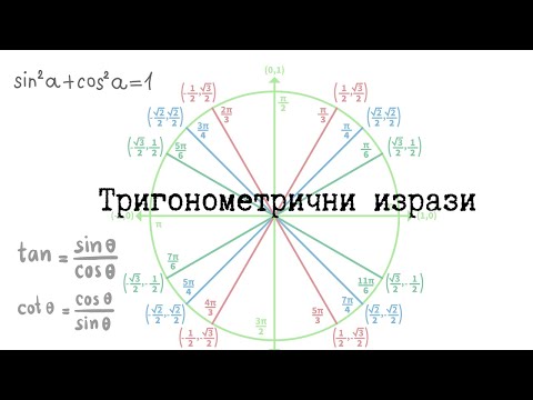 Видео: НВО 10 клас - Тригонометрични изрази