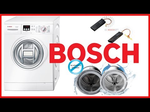 Видео: Стиральная машина Bosch не крутит барабан или как поменять щетки.