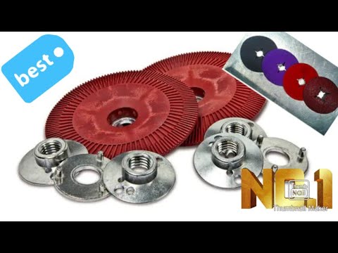 Видео: оправка для фибровых кругов,  обзор и установка