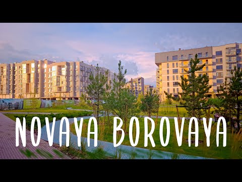 Видео: Walking Tour Through Novaya Borovaya, Minsk | Пешеходная экскурсия по Новой Боровой, Минск