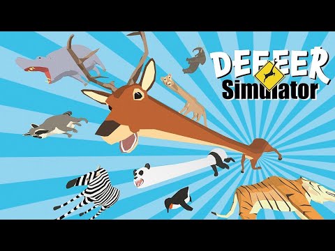 Видео: Симулятор оленя - прохождение / DEEEER Simulator / отрывок из стрима