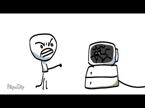 Видео: чел и телевизор (реанимация)