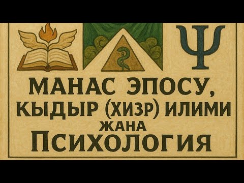 Видео: "МАНАС" эпосу, Кыдыр илими жана ПСИХОЛОГИЯ