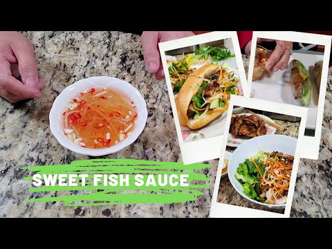 Видео: Вьетнамский соус для макания | Вьетнамский сладкий рыбный соус
