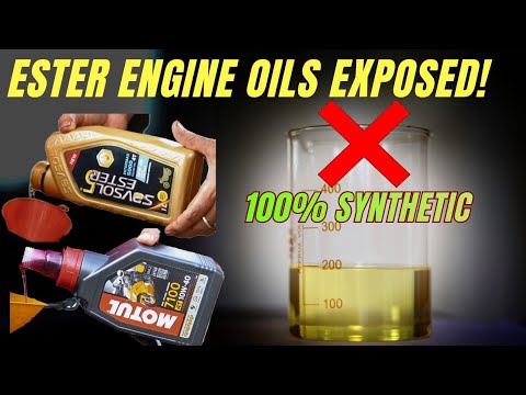 Видео: 100% СИНТЕТИЧЕСКОЕ МОТОРНОЕ МАСЛО. СЕКРЕТ! ЭСТЕР ДЕЛАЕТ ХУДШЕЕ И ЛУЧШЕЕ МОТОРНОЕ МАСЛО MOTUL 7100...