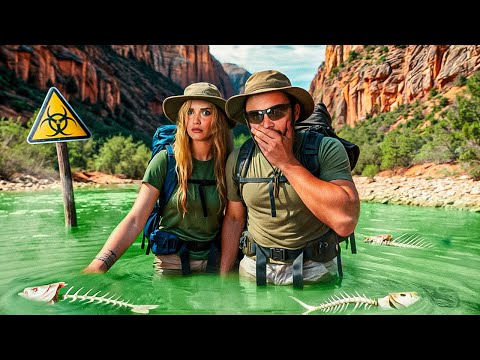 Видео: ХАЙКИНГ по ОТРАВЛЕННОЙ реке в АМЕРИКЕ! Опасное путешествие