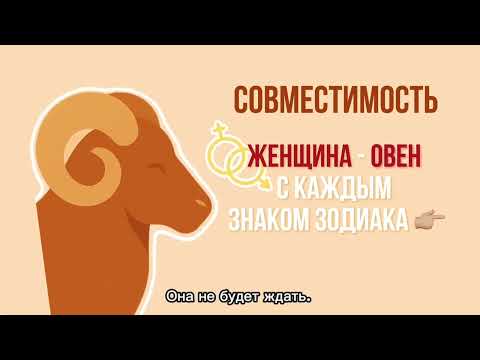 Видео: Совместимость Женщины-Овен: С кем будет счастье, а с кем боль? YouTube | TikTok