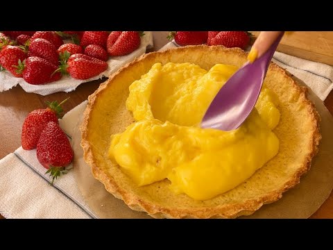Видео: ТАРТ з ПОЛУНИЦЕЮ і ЗАВАРНИМ КРЕМОМ🍓 | Простий і смачний ЛІТНІЙ ДЕСЕРТ☀️
