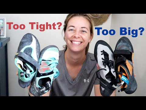 Видео: Насколько тесными должны быть скальные туфли?