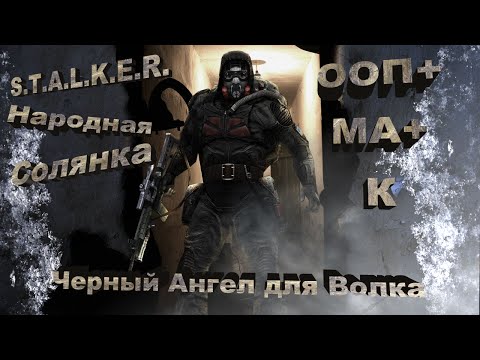 Видео: S. T. A. L. K. E. R.  Народная солянка. Черный Ангел для Волка