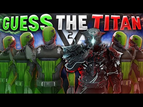 Видео: УГАДАЙ ТИТАНА 2! (При участии Mactics) | Destiny 2 Game Show