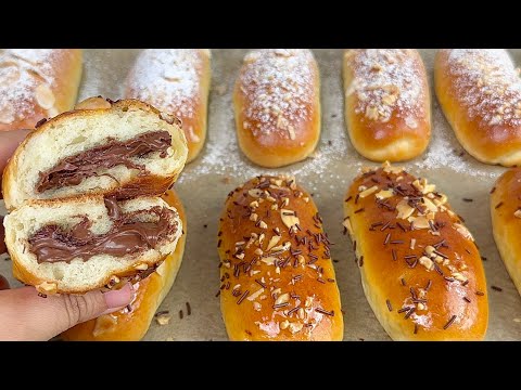 Видео: Секрет лакомства, которое невозможно пропустить! Мягкие шоколадные бриоши! Никакого масла!