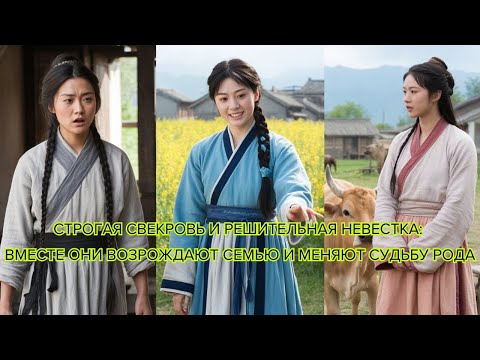 Видео: Строгая свекровь и решительная невестка вместе они возрождают семью и меняют судьбу рода #любовь