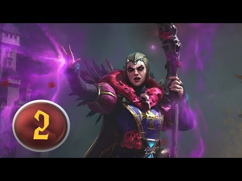 Видео: Total War: Warhammer 3. # 2. Эльспет фон Дракен. Сложность Легенда.