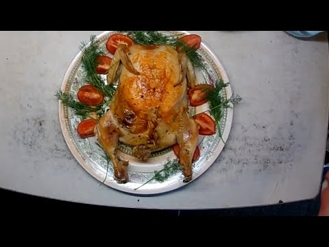 Видео: КУРИЦА  запеченная в духовке в фольге